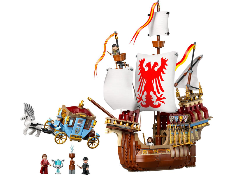 LEGO Triwizard Tournament The Arrival Building Set 1229 Pieces (British brand)