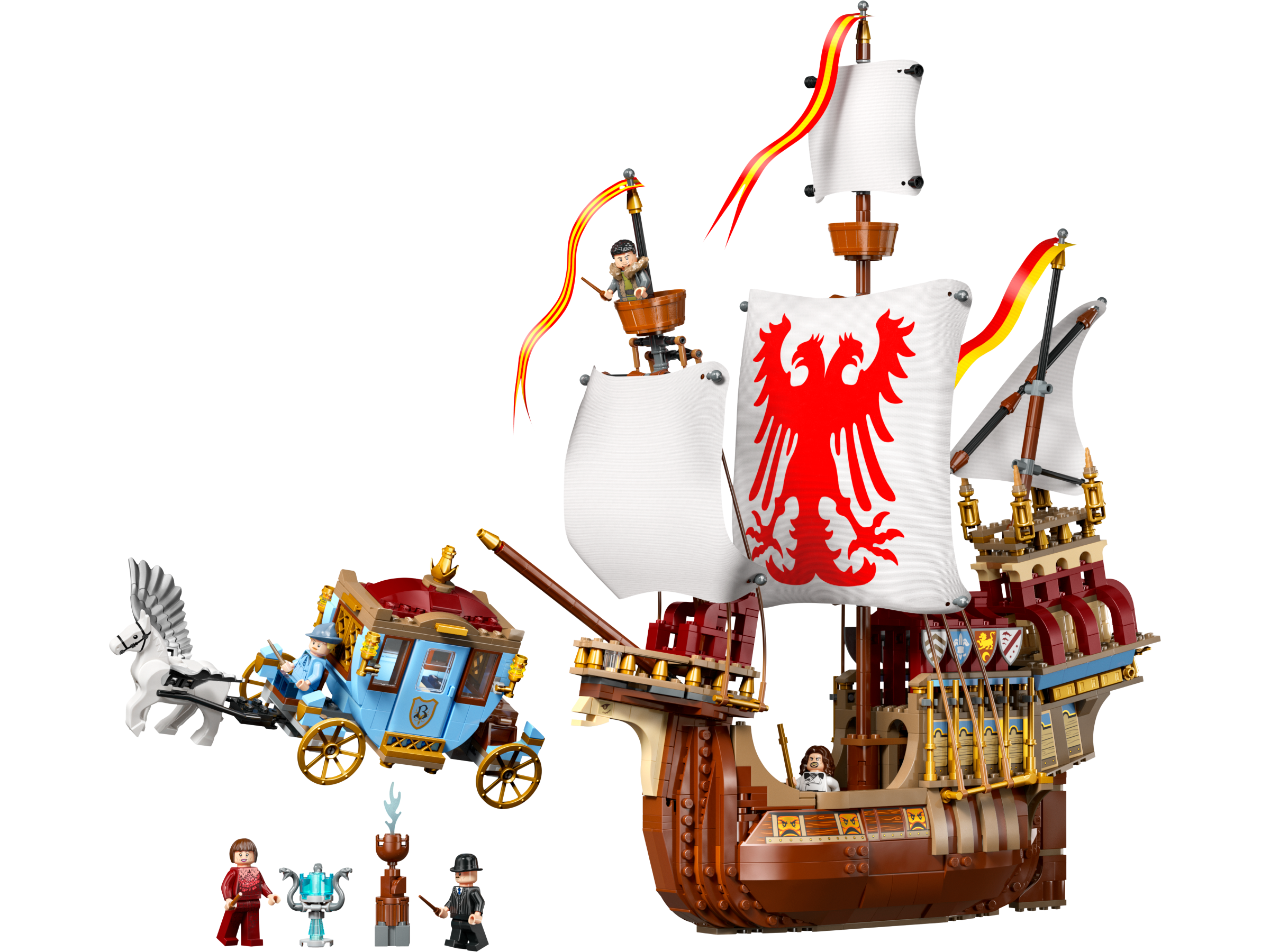LEGO Triwizard Tournament The Arrival Building Set 1229 Pieces (British brand)