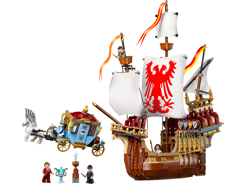 LEGO Triwizard Tournament The Arrival Building Set 1229 Pieces (British brand)