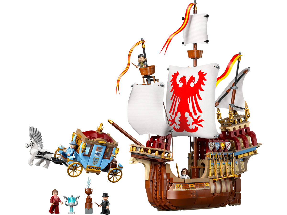 LEGO Triwizard Tournament The Arrival Building Set 1229 Pieces (British brand)