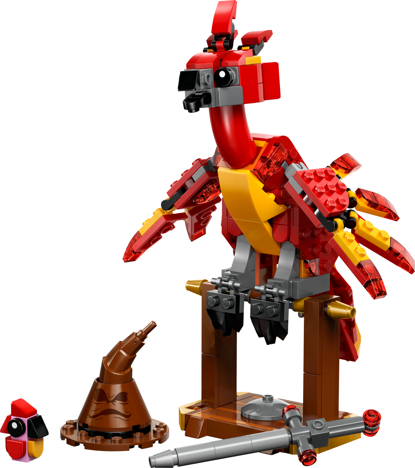 LEGO Harry Potter Fawkes Buildable Set 299 Pieces - British product