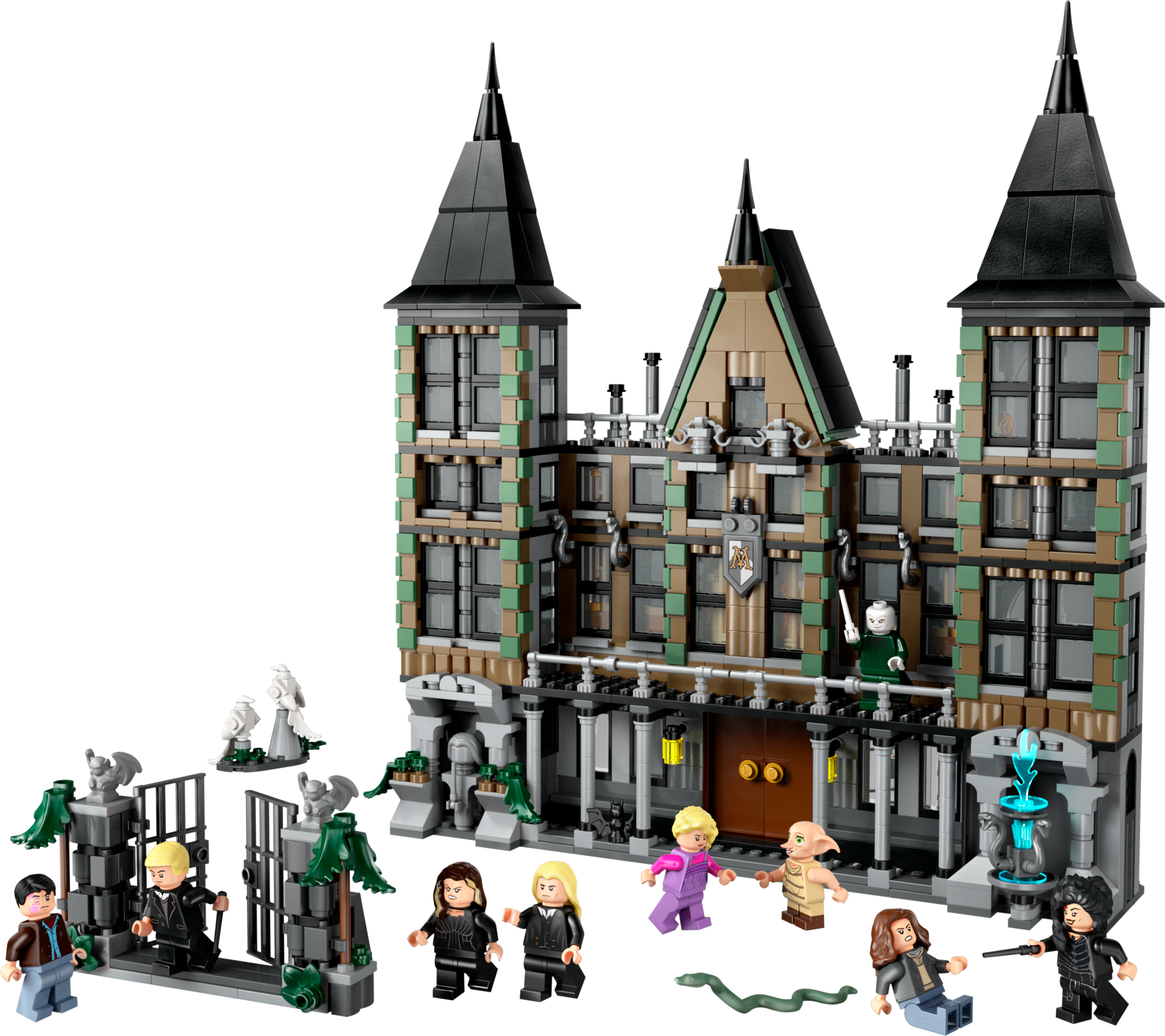 LEGO Harry Potter Malfoy Manor set 1601 pieces imported from the UK