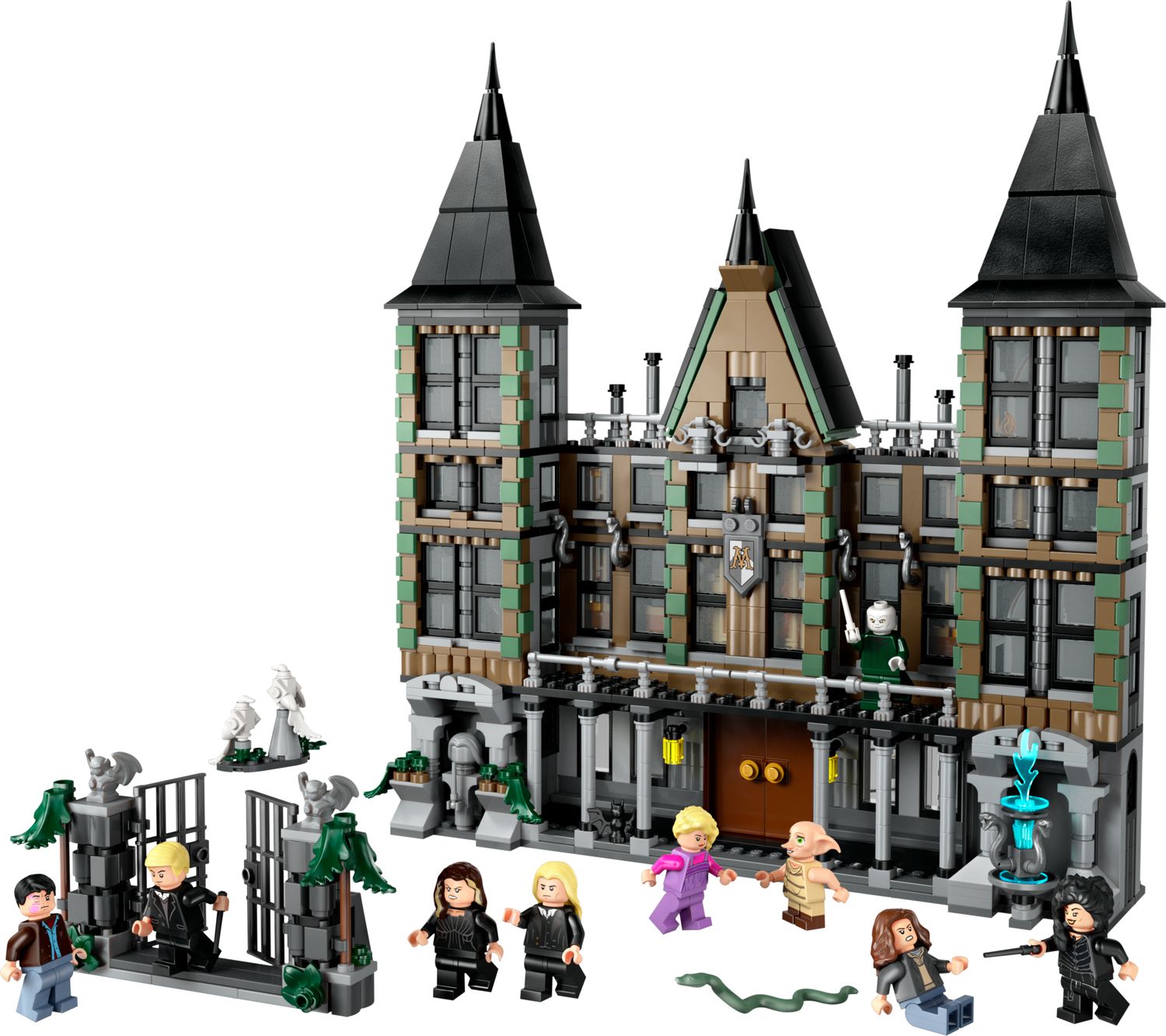 LEGO Harry Potter Malfoy Manor set 1601 pieces imported from the UK
