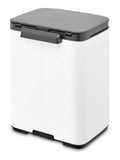 Brabantia white Bo waste bin 4L - British product