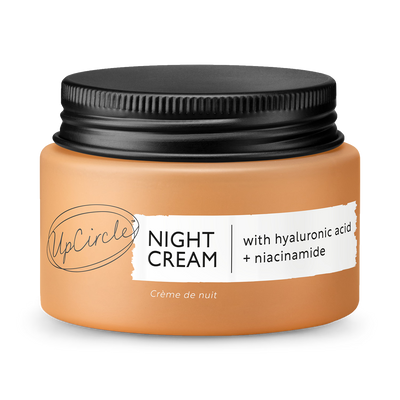 UpCircle Night Cream with Hyaluronic Acid and Niacinamide Facial Night Cream 55ml