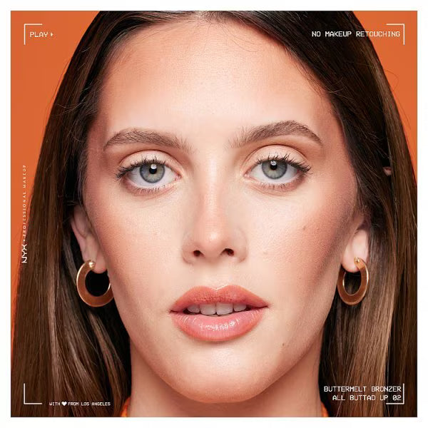 NYX Professional Makeup Buttermelt Bronzer All Butta'd Up, imported from the UK