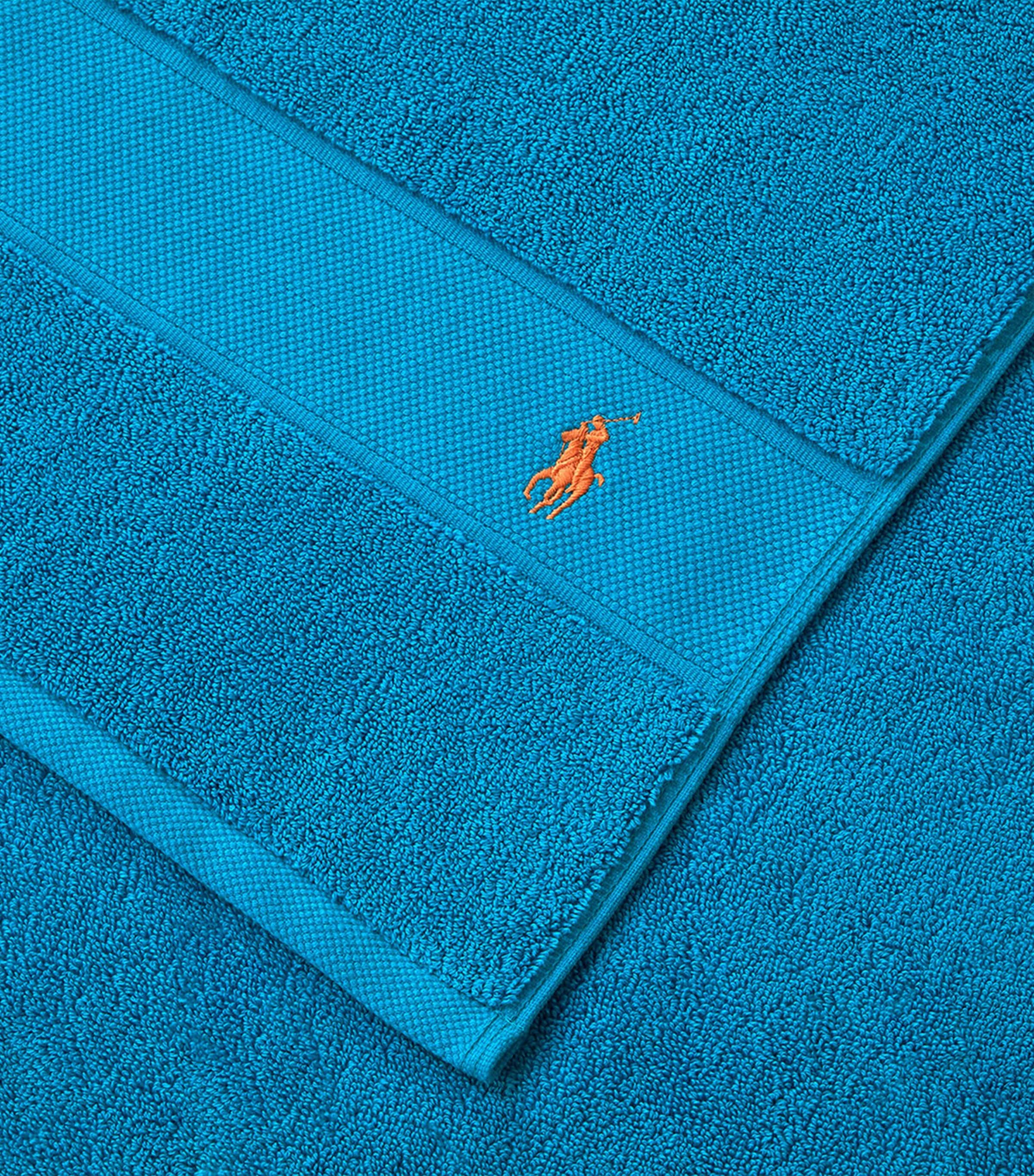 Ralph Lauren Polo Player hand towel 50cm x 100cm, imported from the UK