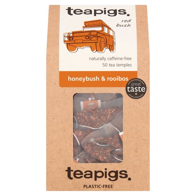 Teapigs Honeybush & Rooibos Tea Bags   50 per pack GOODS M&S   