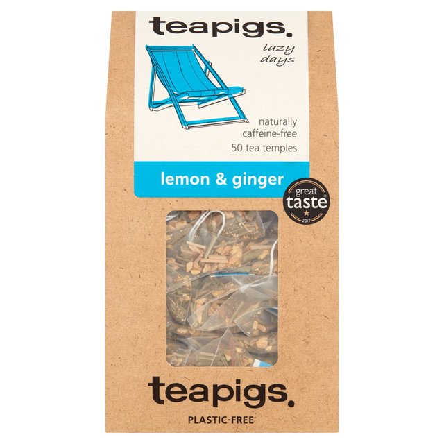 Teapigs Lemon & Ginger Tea Bags   50 per pack GOODS M&S   