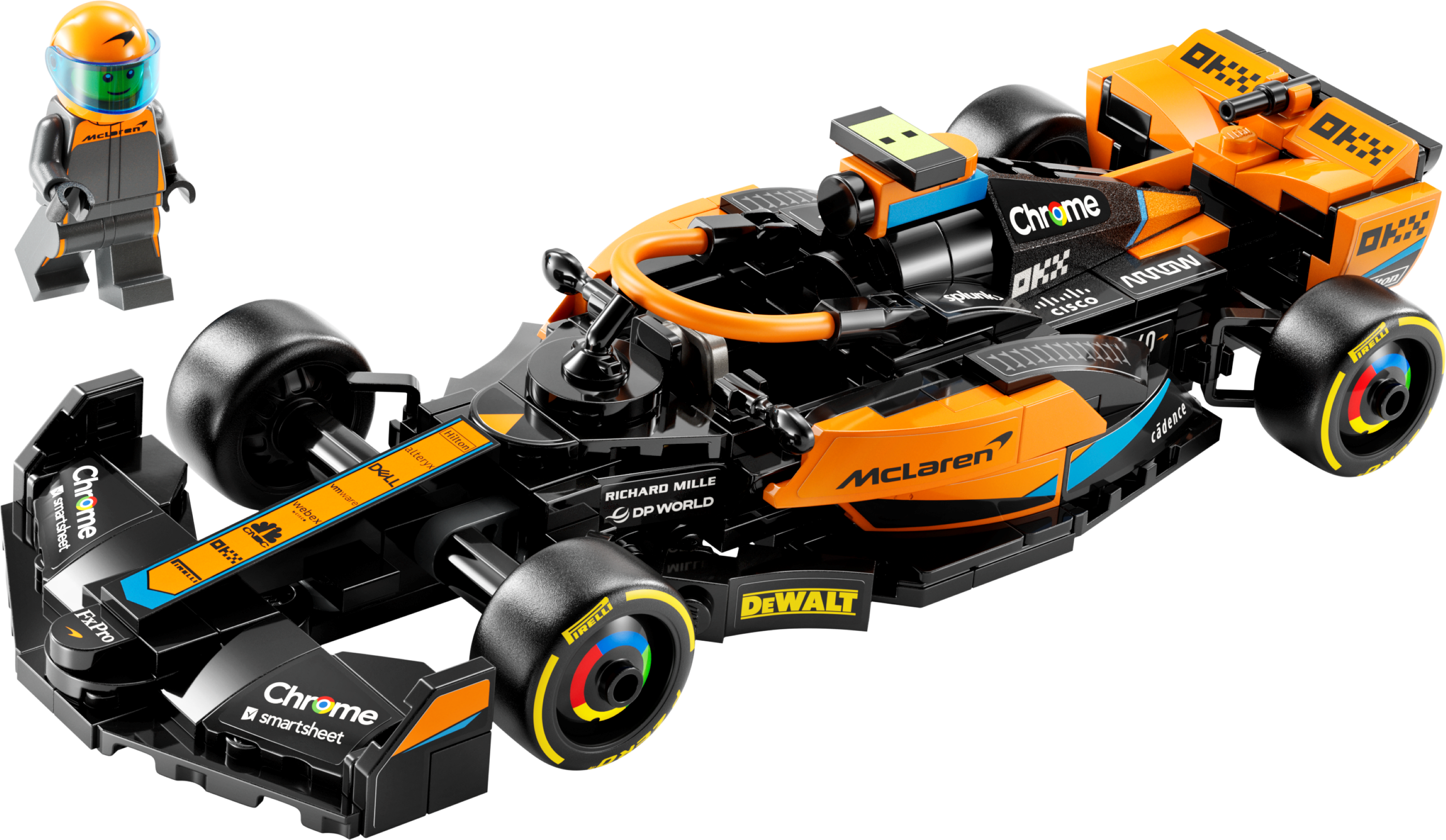 LEGO McLaren Formula 1 Racing Car 245 Pieces, imported from the UK
