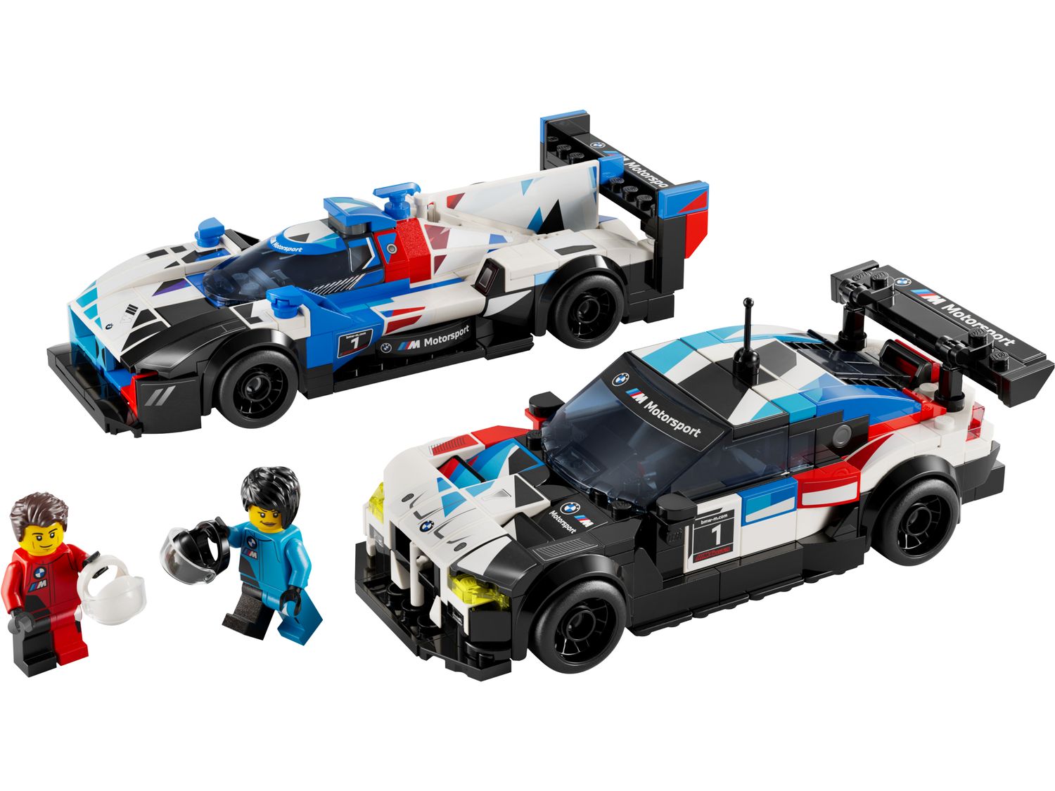 LEGO Speed Champions BMW M4 GT3 BMW M Hybrid V8 double pack, UK version