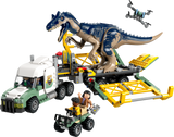 LEGO Jurassic World Dinosaur Missions transport truck - British product