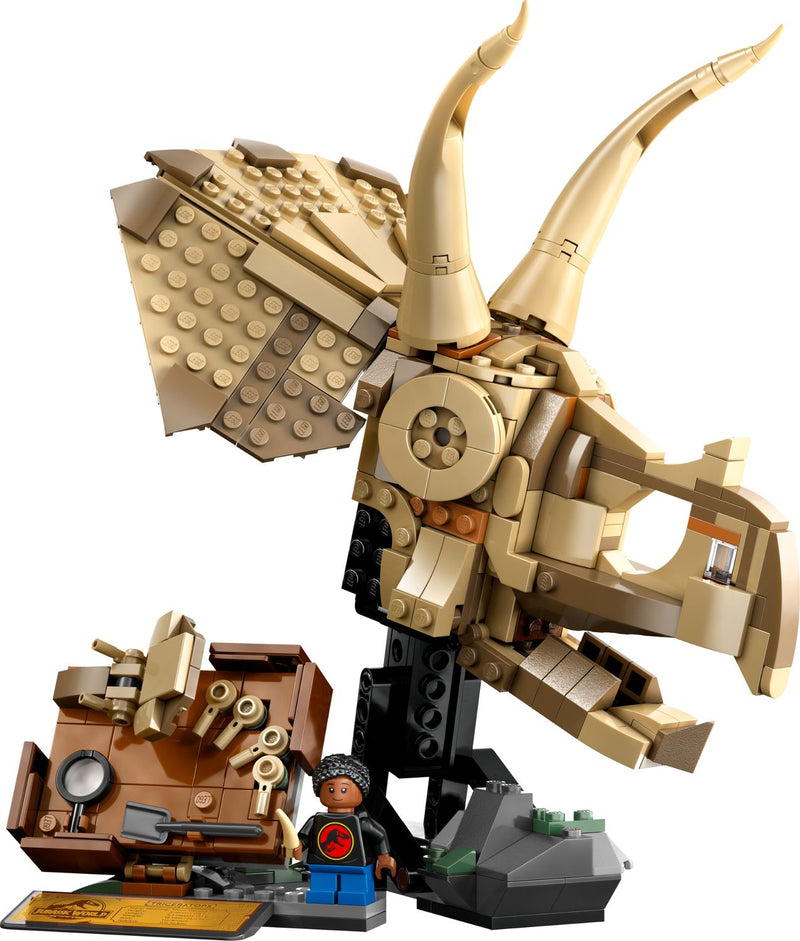 LEGO Triceratops Skull Dinosaur Fossils 468 Pieces - British product