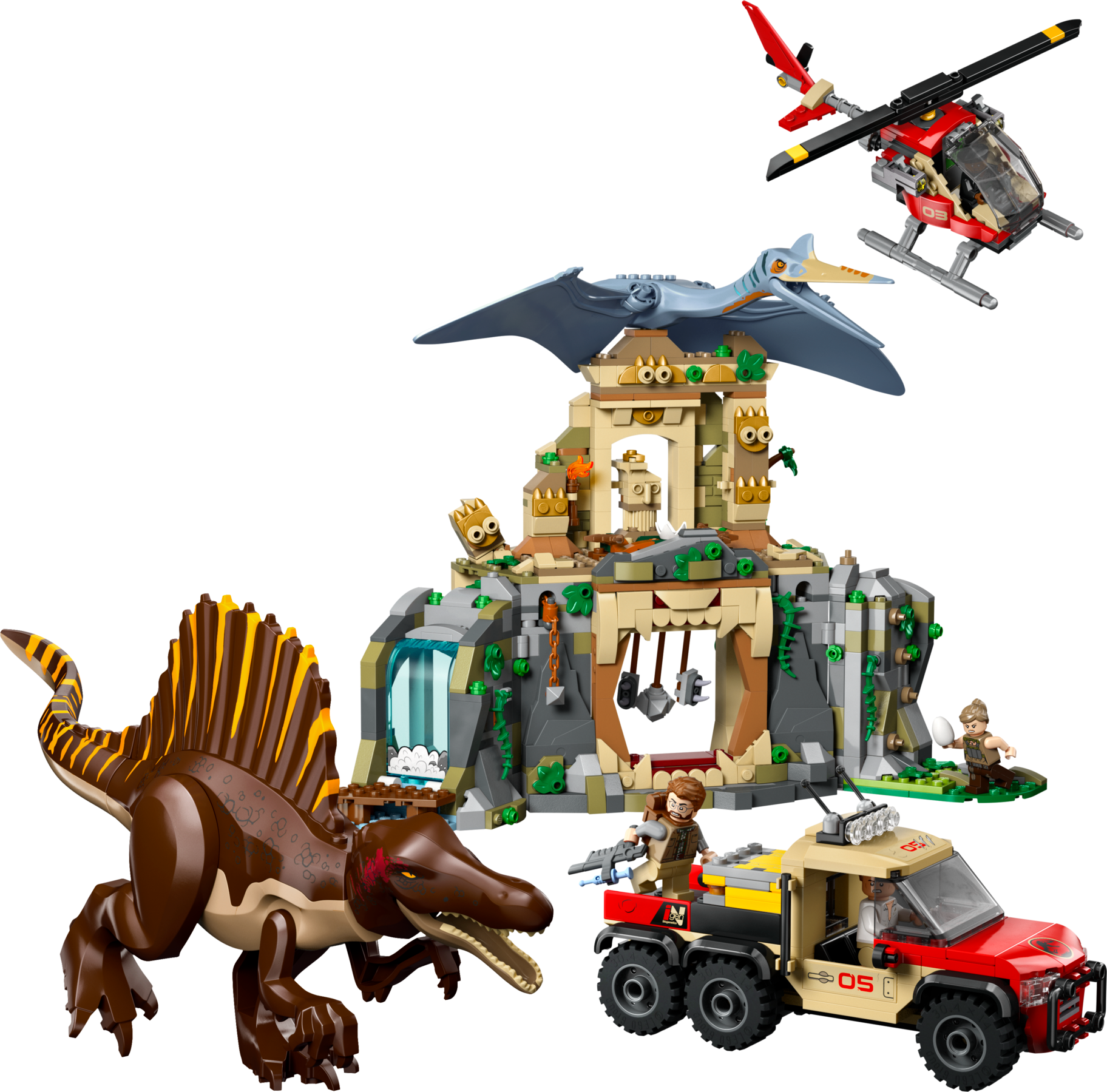 LEGO Spinosaurus mission set 984 pieces (British brand)