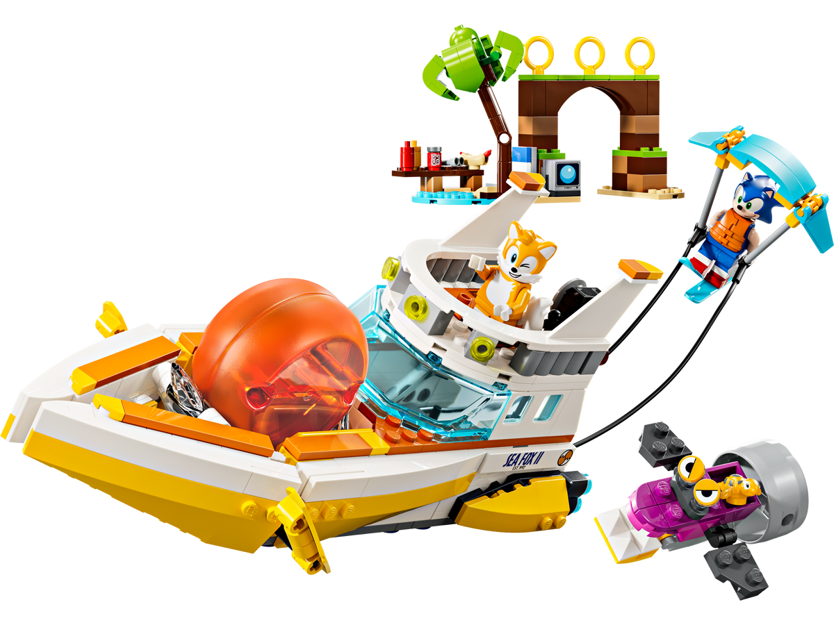 LEGO Tails Adventure Boat 393 Pieces (British brand)