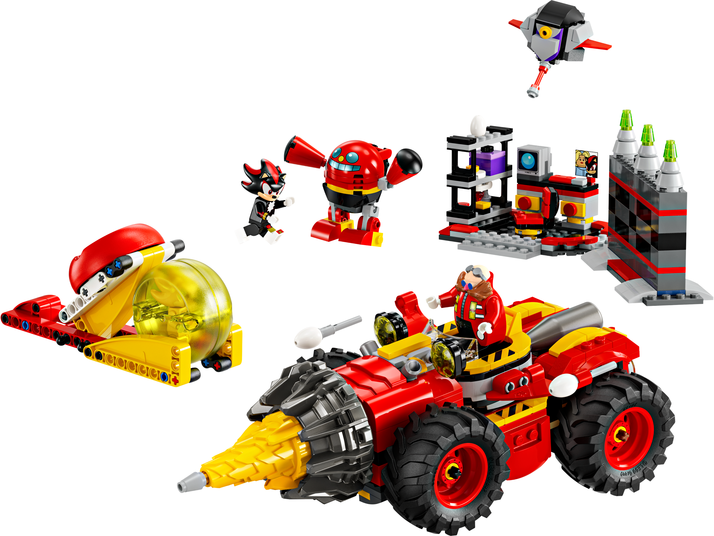 LEGO Sonic vs Egg Drillster building set 590 pieces (British brand)