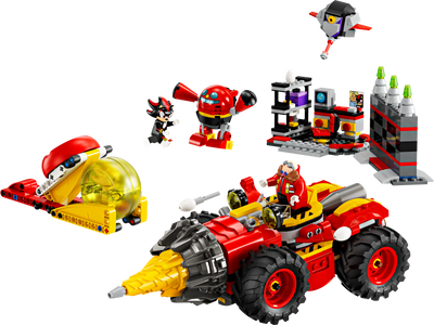 LEGO Super Sonic vs Egg Drillster Building Set 590 Pieces Ages 8+