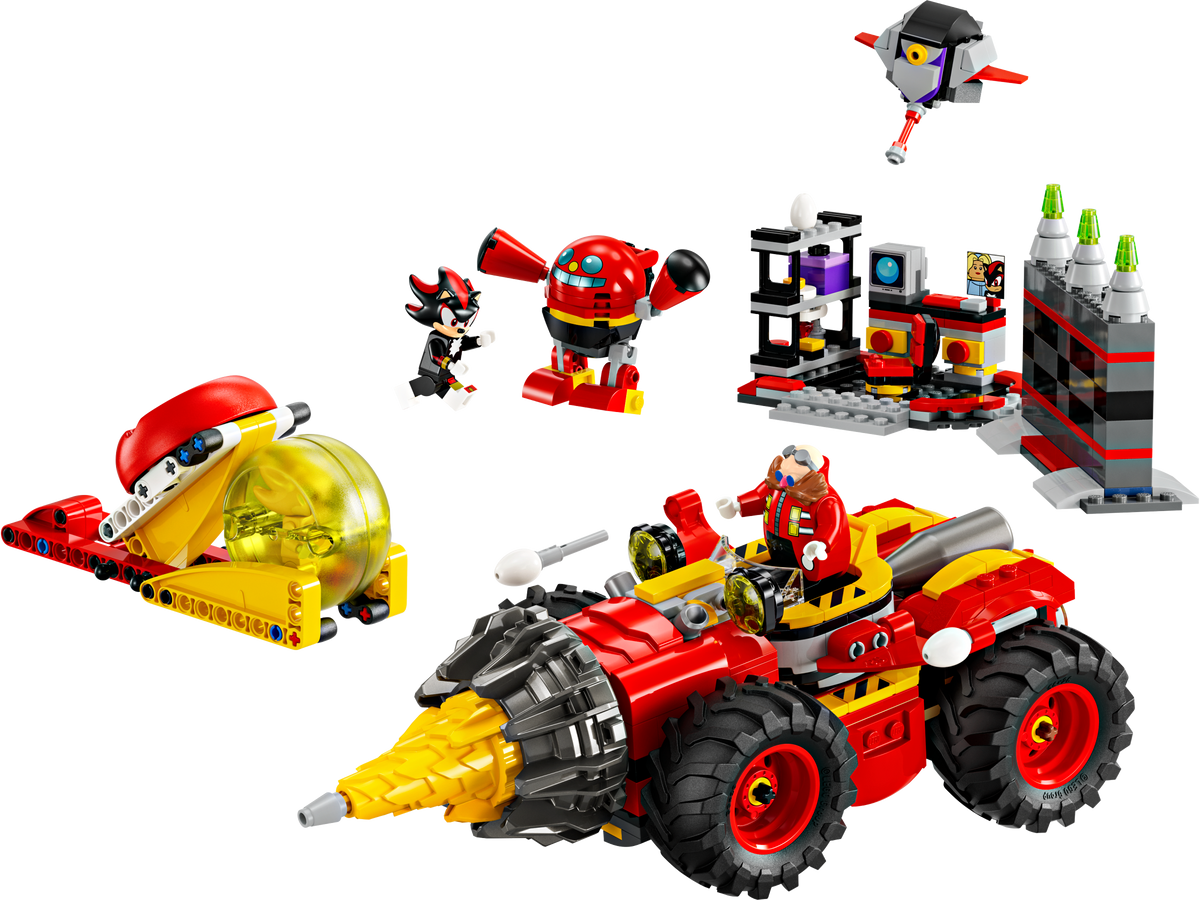 LEGO Sonic vs Egg Drillster building set 590 pieces (British brand)
