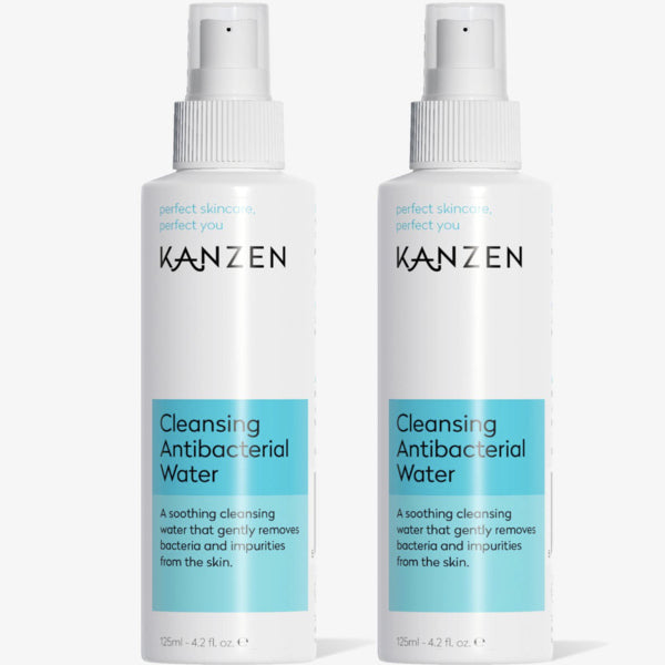 Kanzen Skincare Cleansing Mist and Refreshing Cleanse Spray Duo, UK version