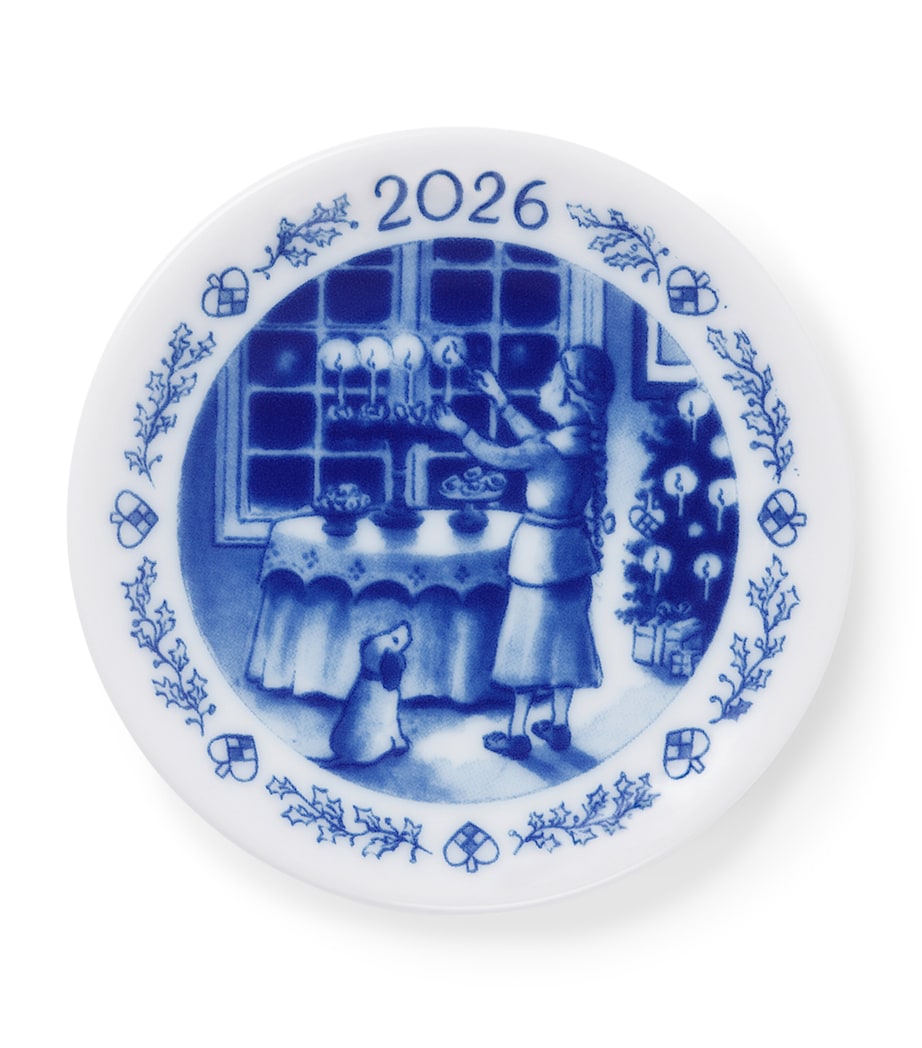 Royal Copenhagen Blue Collectibles Christmas 2026 Plaquette (8.5cm)