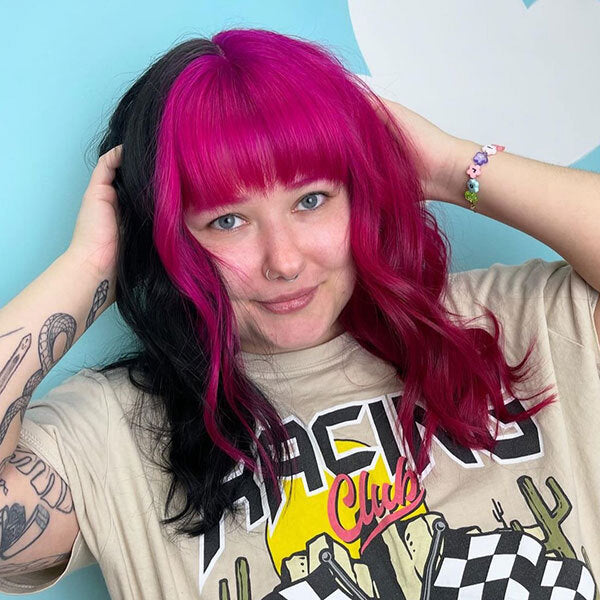 Manic Panic Hair Dye Hot Hot Pink 237ml, imported from the UK