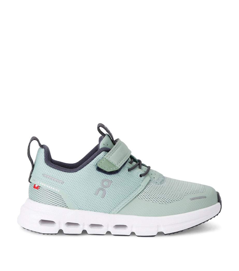 Children's Velcro-Fastened Trainers with Extra Cushioning and Wide Outsole