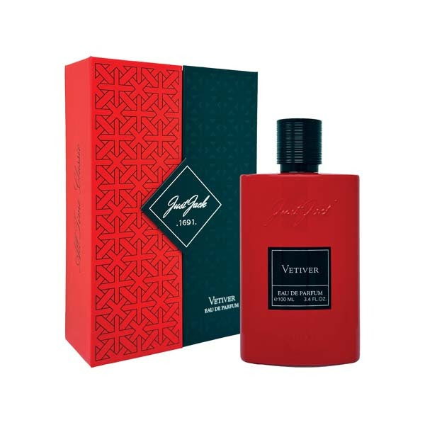 Just Jacks Vetiver Eau De Parfum 100ml, UK version