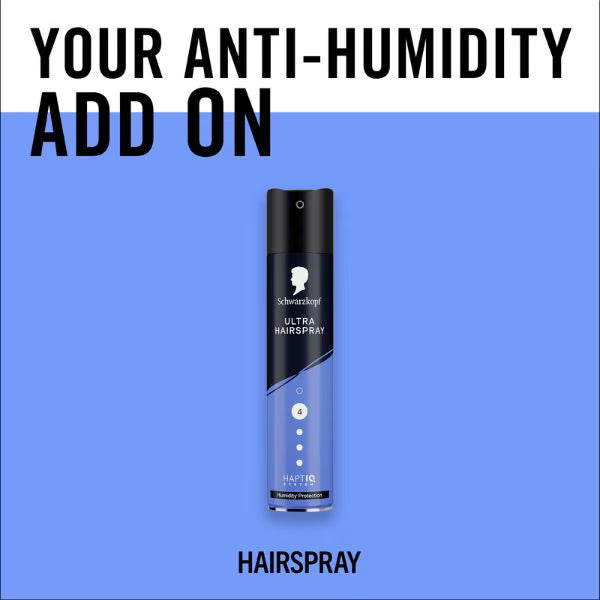 Schwarzkopf Styling Ultra Hairspray 250ml (British brand)