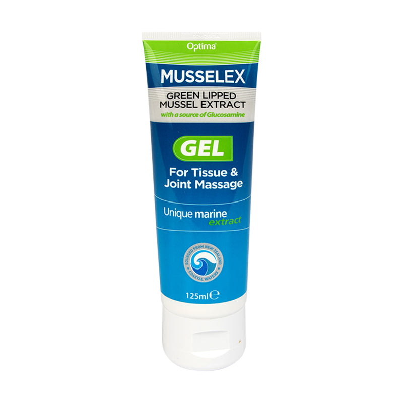 Musselflex Green Lipped Mussel Gel 125ml imported from the UK