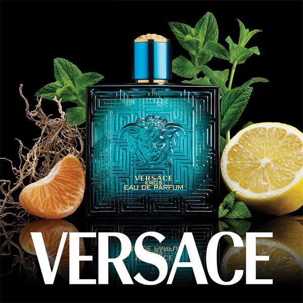 Versace Eros Eau de Toilette fragrance 50ml (British brand)