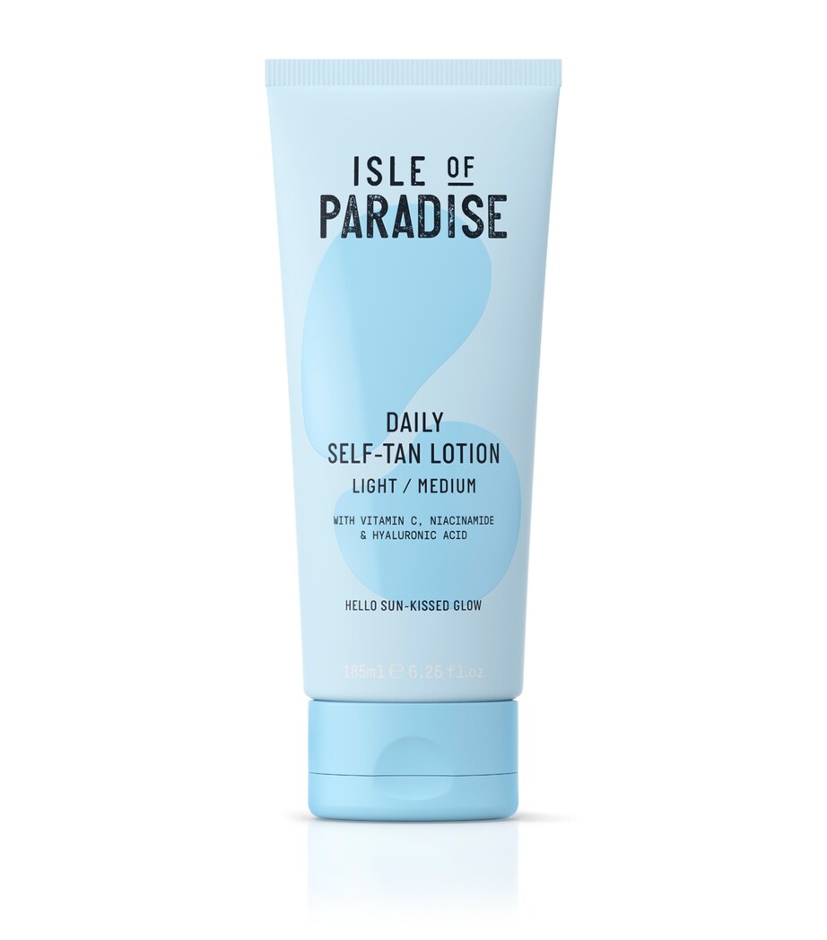 Isle of Paradise daily light/medium self-tan lotion 185ml, UK version