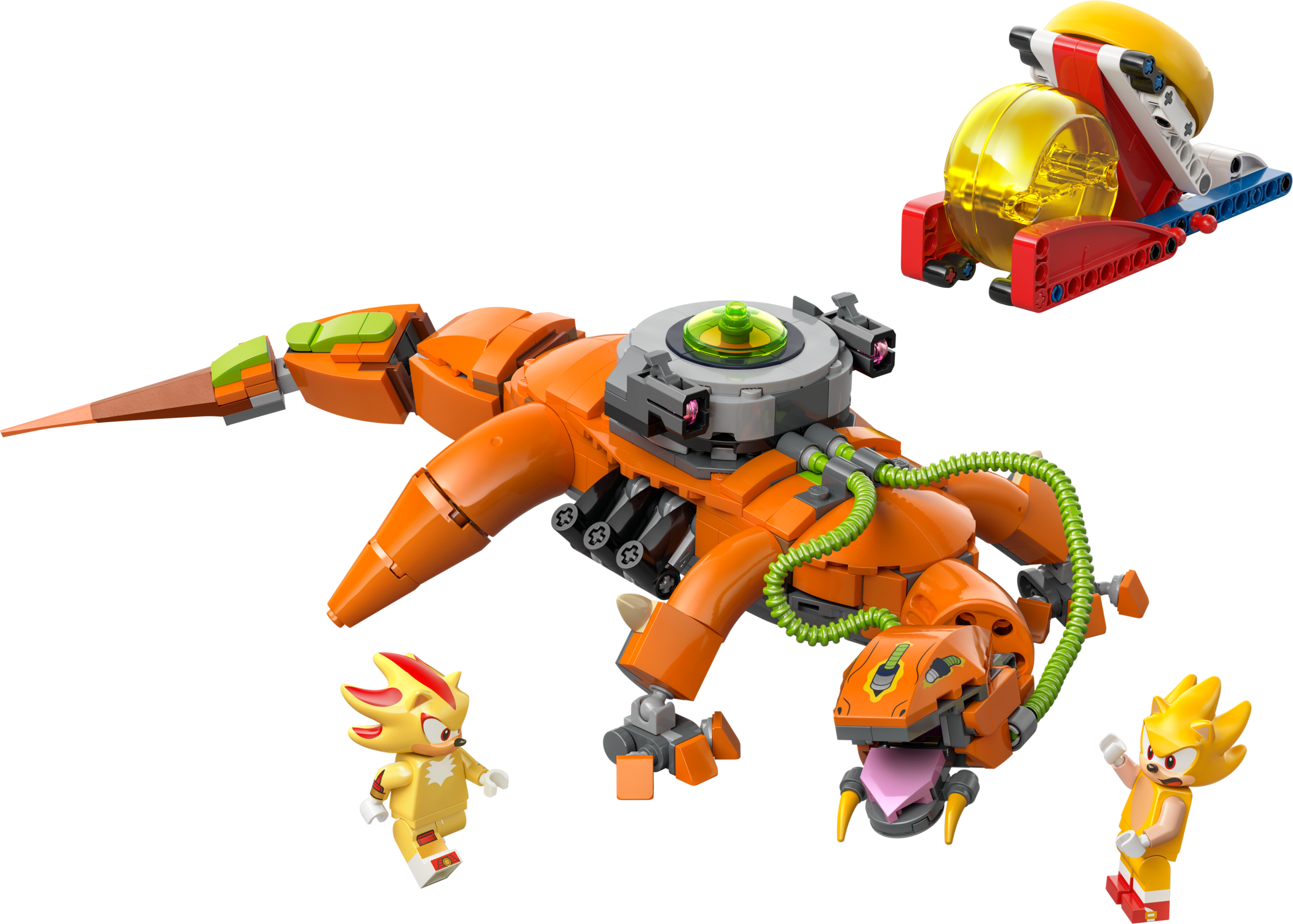 LEGO Sonic the Hedgehog Shadow vs Biolizard set 419 pieces (British brand)