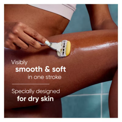 Gillette women's razor blades coconut scented (British brand)