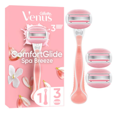 Gillette Venus ComfortGlide Spa Breeze women's razor (British brand)