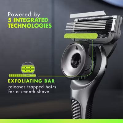 Gillette Exfoliating Bar Men's Razor, UK version