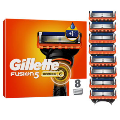 Gillette Fusion5 Power razor refills cartridge, UK version