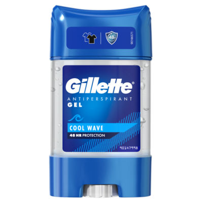 Gillette Clear Cool Wave antiperspirant deodorant for men 70ml, UK version