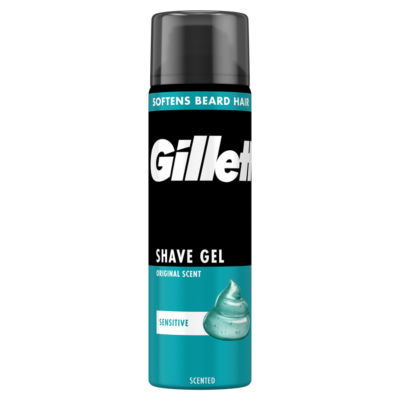Gillette Classic Sensitive Shave Gel 200ml