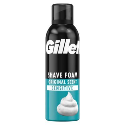 Gillette Classic Sensitive Shave Foam 200ml, UK version