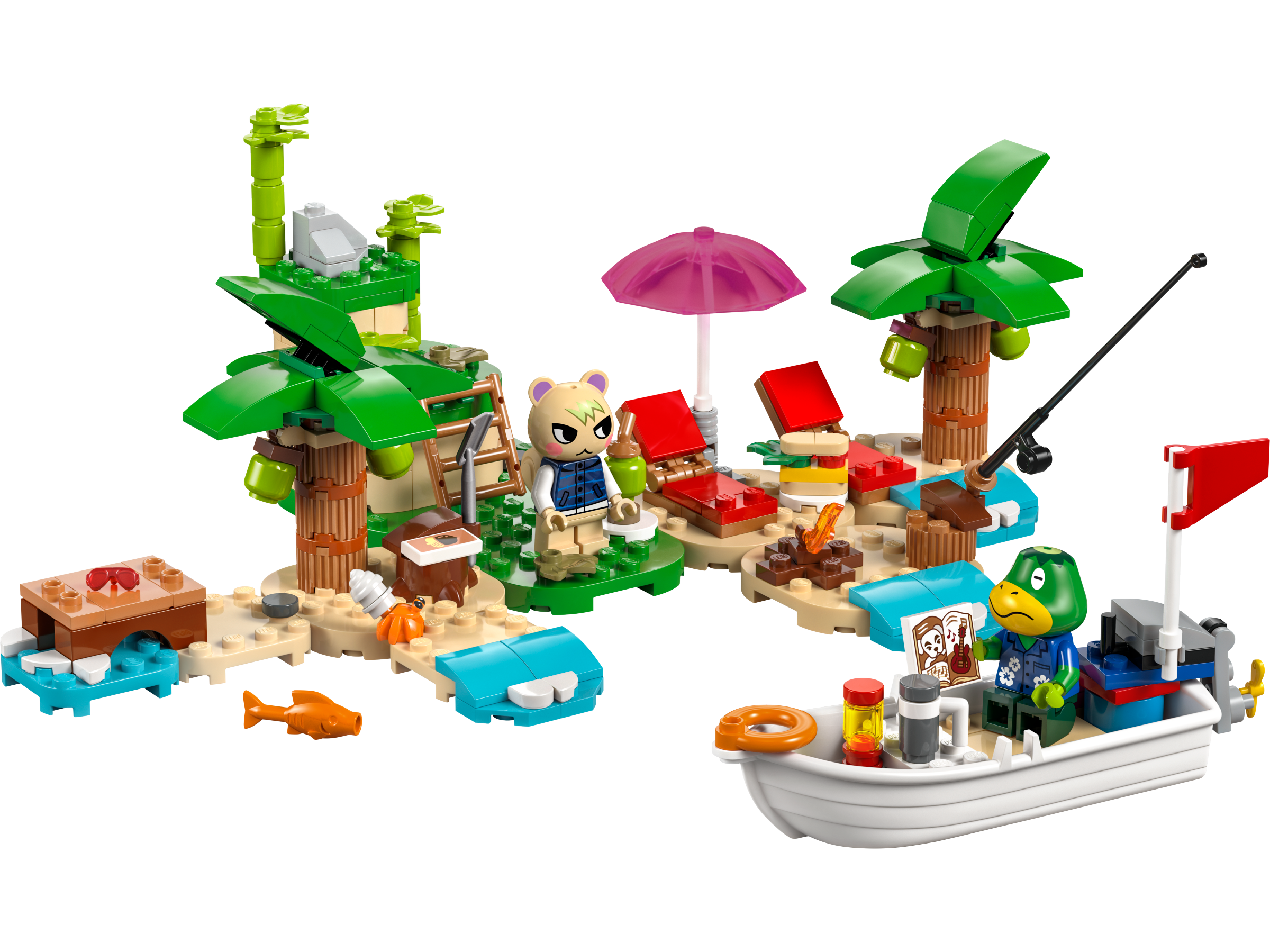 LEGO Animal Crossing Boat Tour set 233 Pieces, UK version