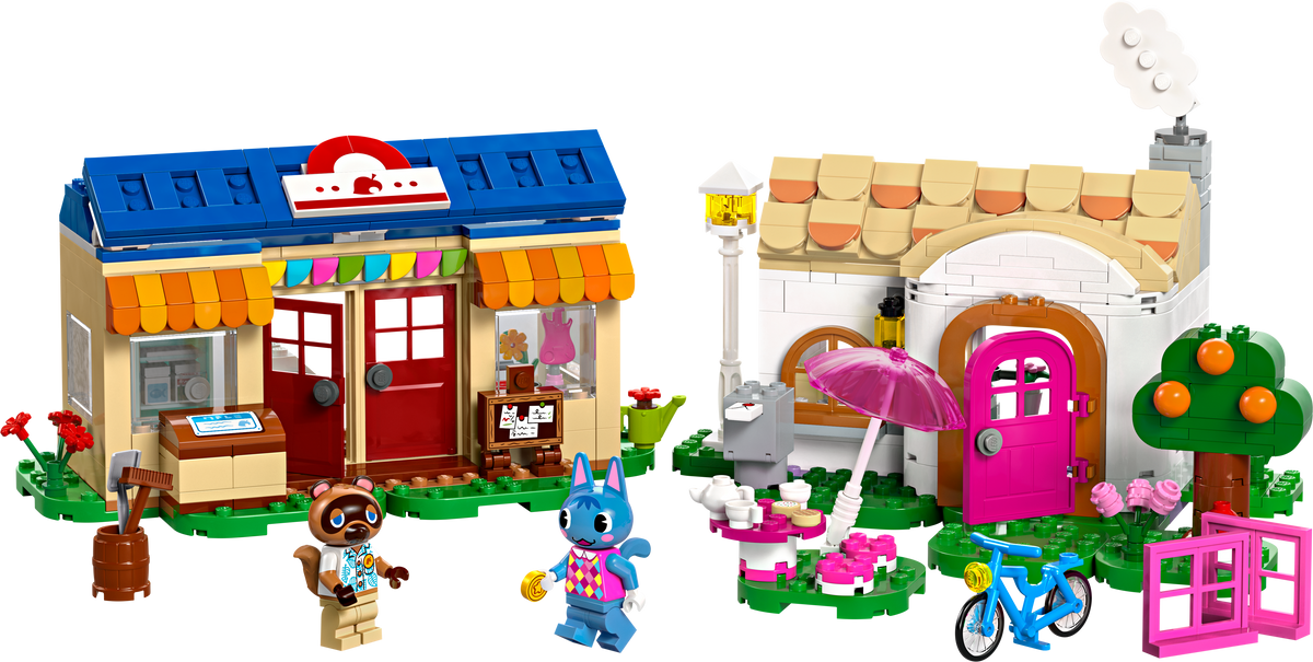 LEGO Nook's Cranny and Rosie's House Building Set 535 Pieces (British brand)
