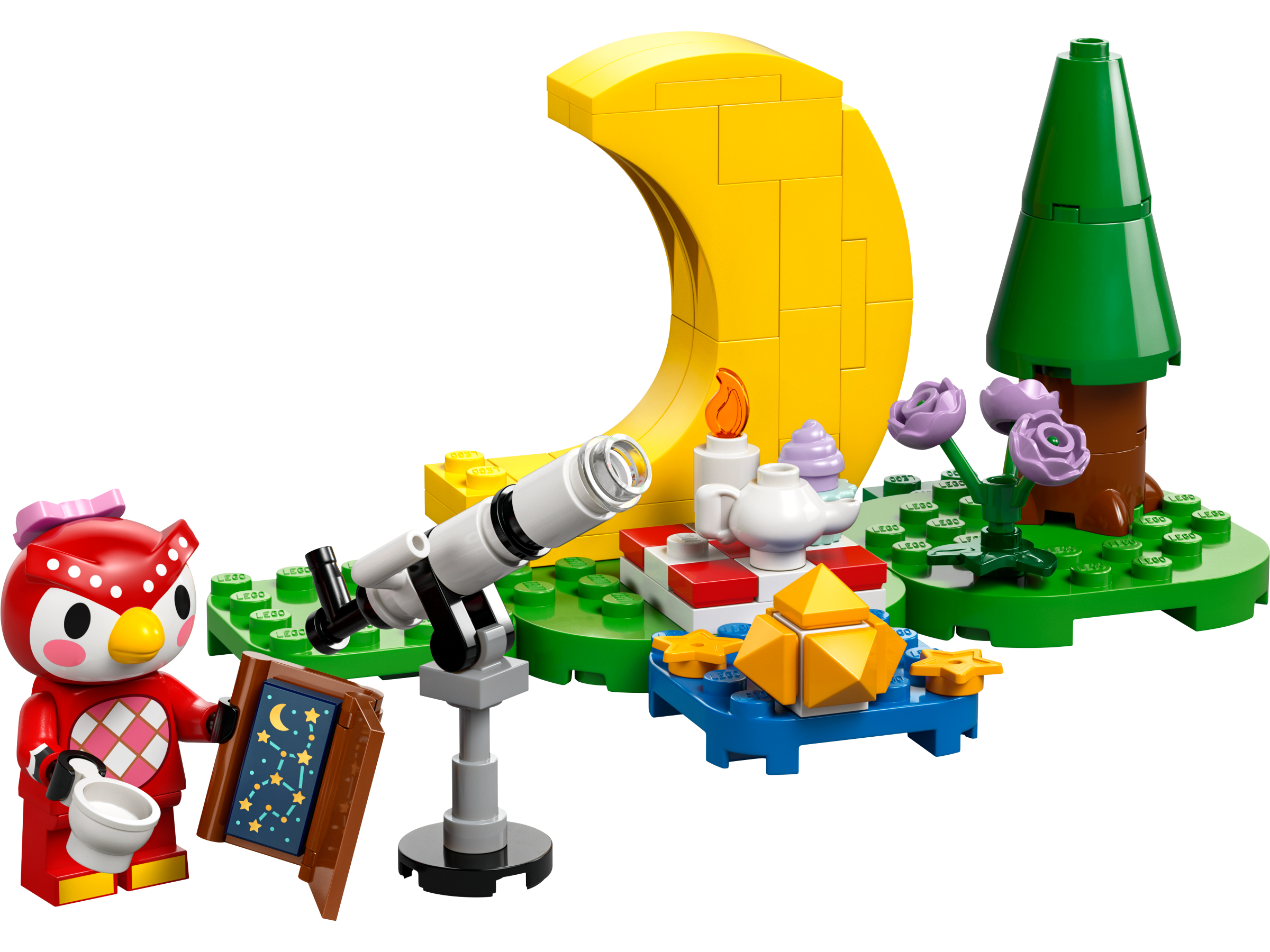 LEGO Animal Crossing Stargazing Celeste set (British brand)