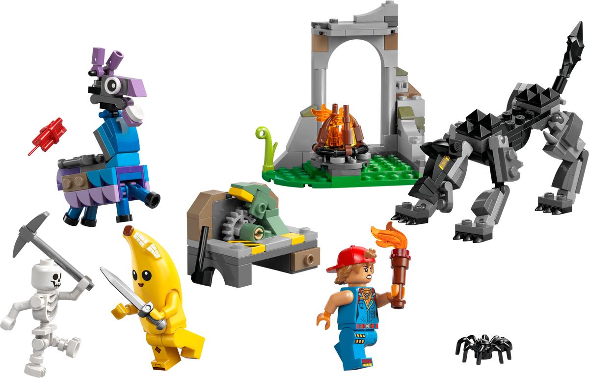 LEGO Fortnite Peely Sparkplug Camp 250 pieces, imported from the UK