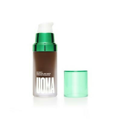 UOMA Beauty Say What?! Weightless Soft Matte Hydrating Foundation 30ml GOODS Boots Black Pearl TW2  