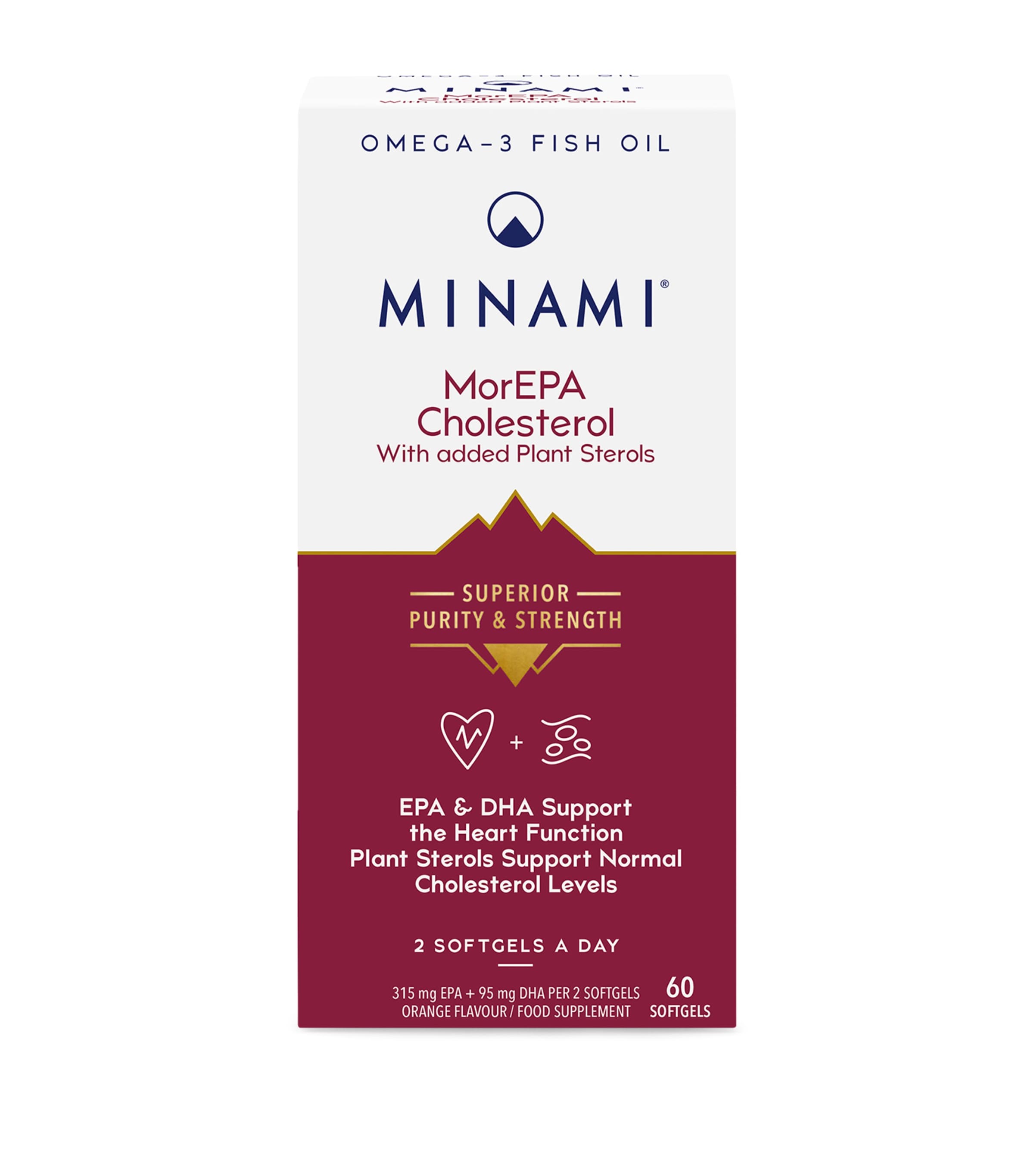 Nestlé Minami MorEPA Cholesterol (60 Softgel Tablets)