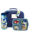 Vanilla Underground Blue Sonic the Hedgehog Girls Sonic, Tails & Knuckles Placement Print Lunch Bag Bottle and Snack Pot