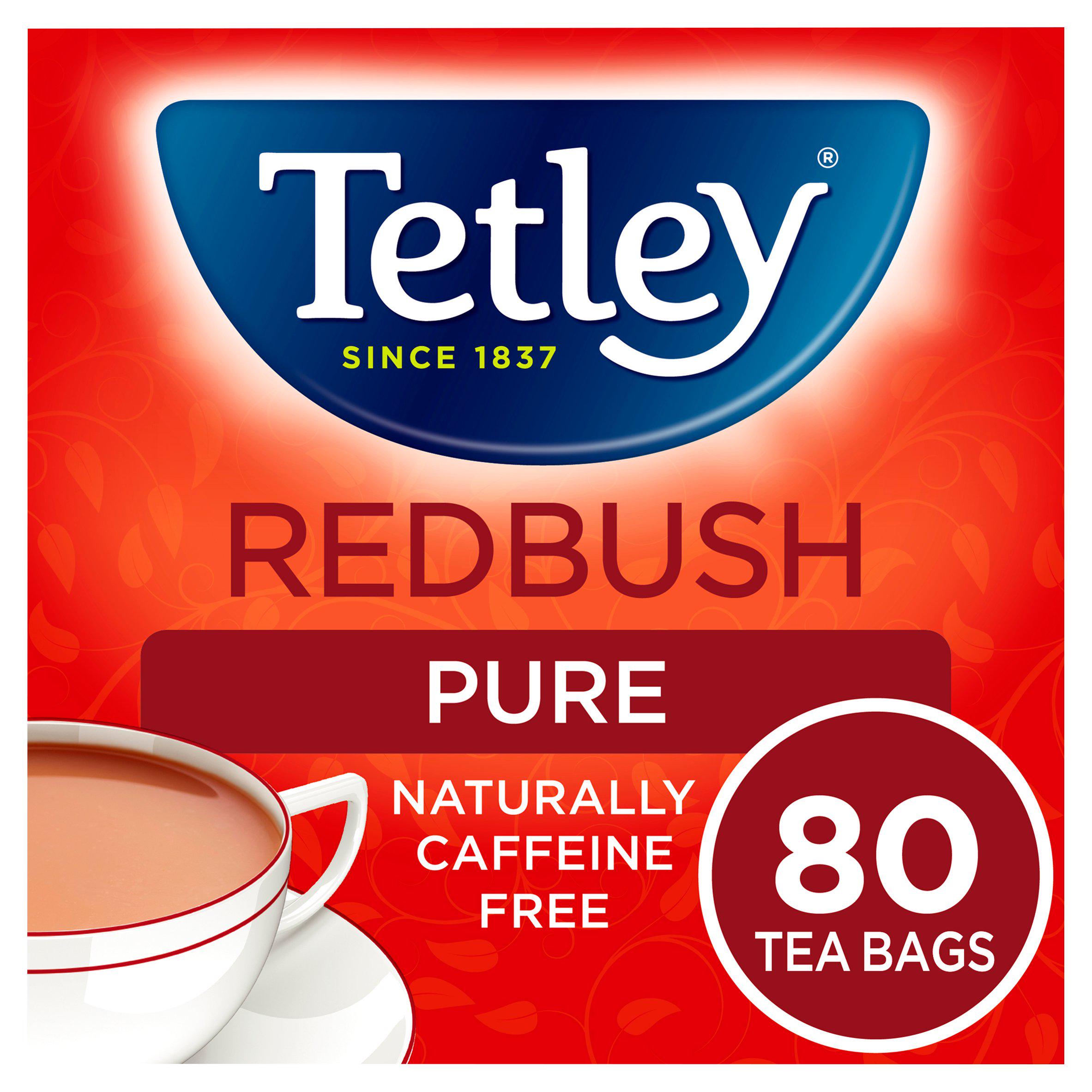 Tetley Redbush Tea Bags x80 All tea Sainsburys   