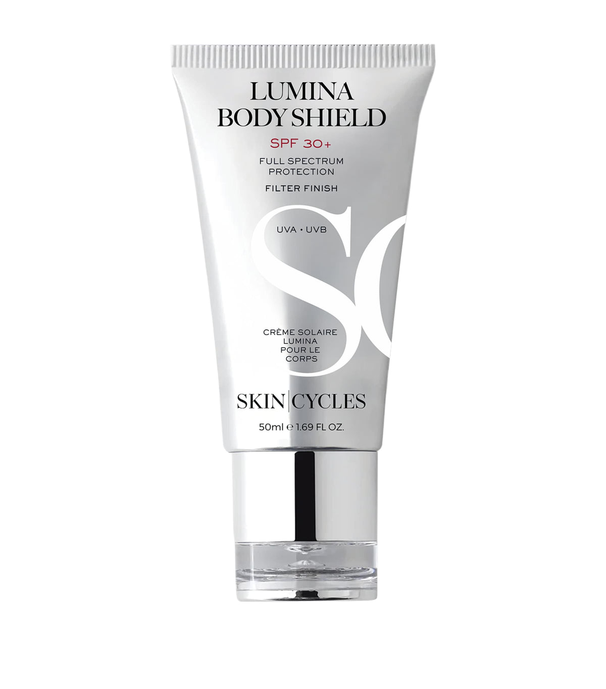 SKIN - CYCLES Lumina Body Shield SPF 50+ sunscreen 50ml (British brand)