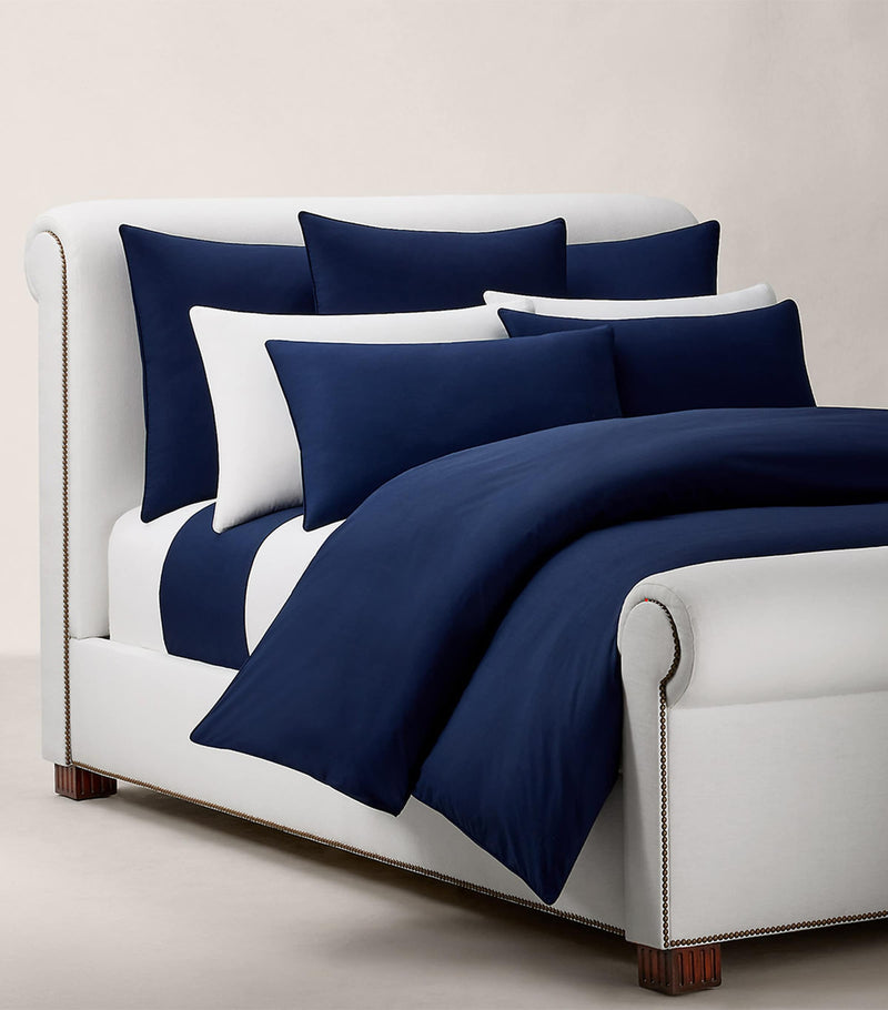 Ralph Lauren Cotton Player Double Duvet Cover 200cm x 200cm, imported from the UK