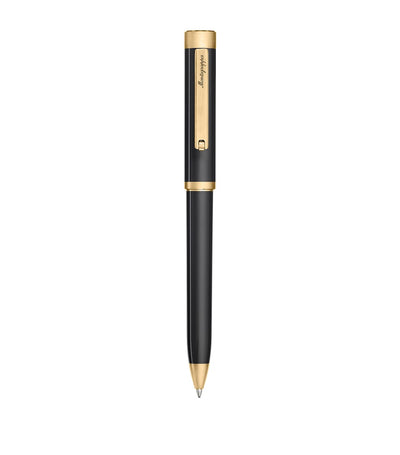 Luxury Ballpoint Pen with Sapphire Glass Tip and Gold Plating